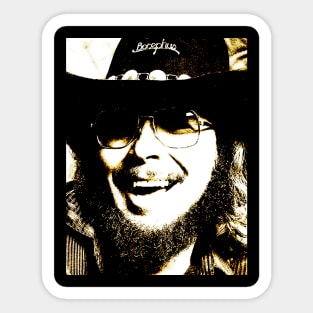 Hank Williams Jr / Vintage Sticker